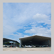飛行機の写真